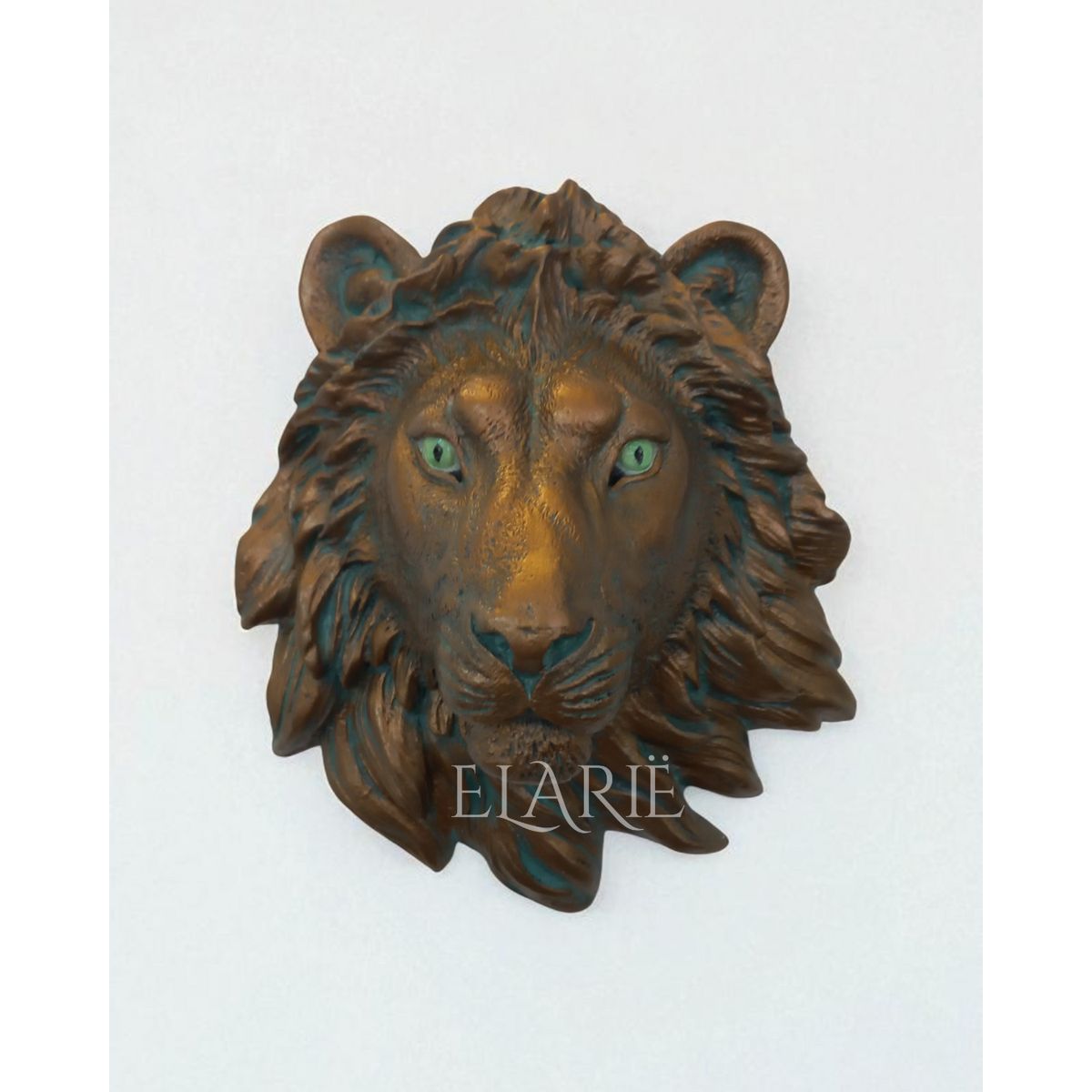 GENERICO - Escultura Artesanal León De Nemea Mitología Griega Grande - Elarië