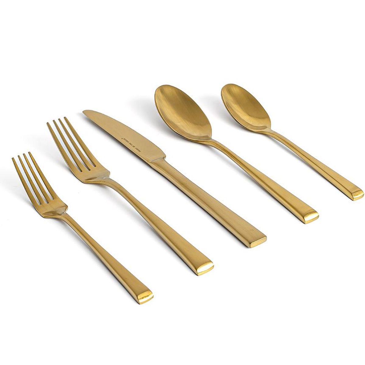 FOH - Cuchillo de Cena Parker 925 - Pack de 12 Piezas Matte Brass