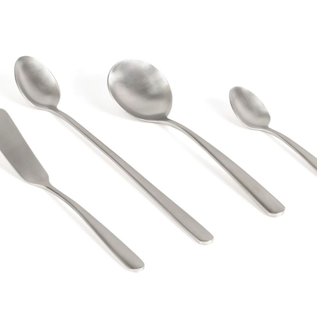 FOH - Cucharas Clásicas de Sopa 7 - Pack de 12 piezas Acero Inoxidable