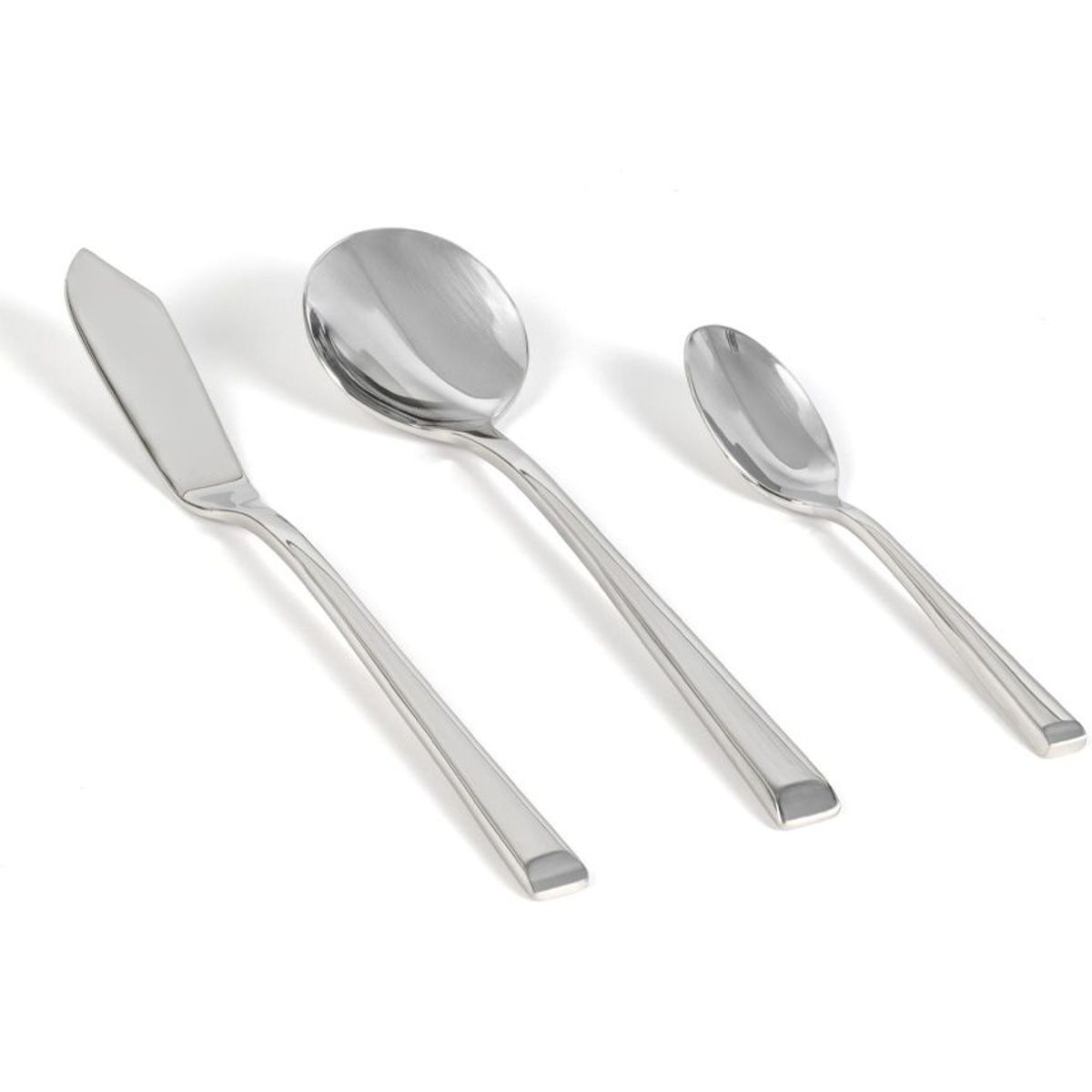 FOH - Cucharas Parker de 8 - Juego de 12 piezas espejo modelo 2023