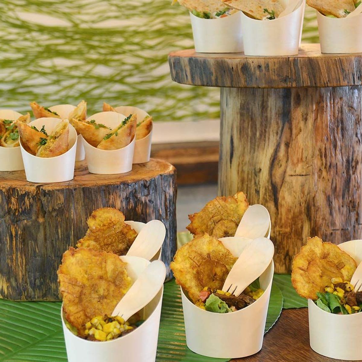 FOH - Cucharas tenedor Servewise® de 325 - Pack de 200 unidades