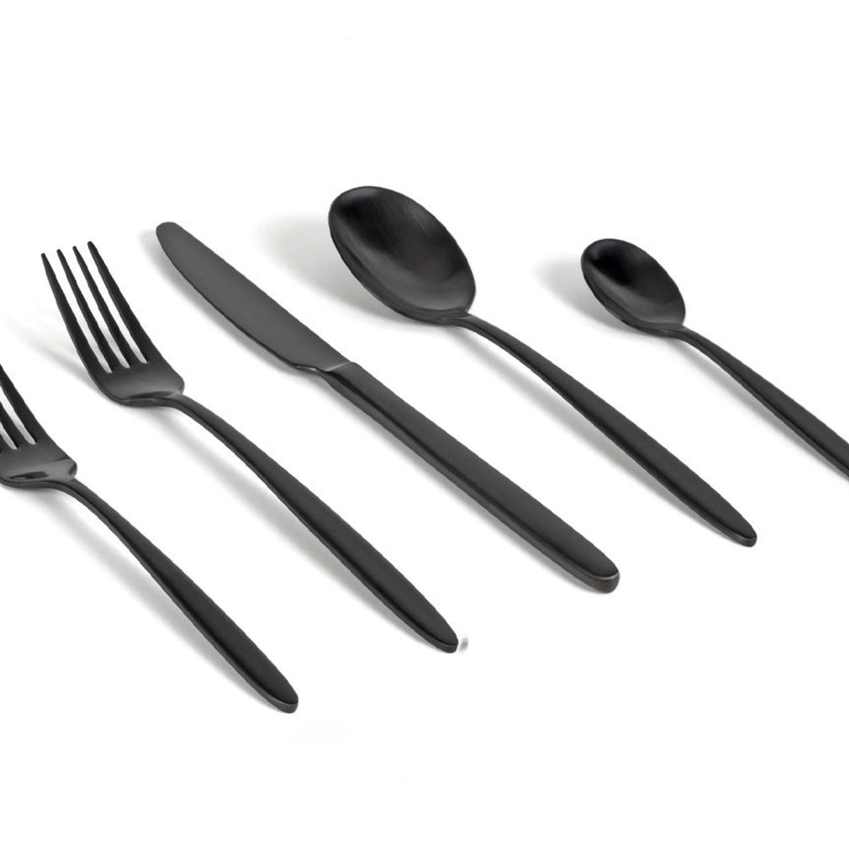 FOH - Tenedor de Cena Luca 8 - Pack de 12 piezas - Matte Black