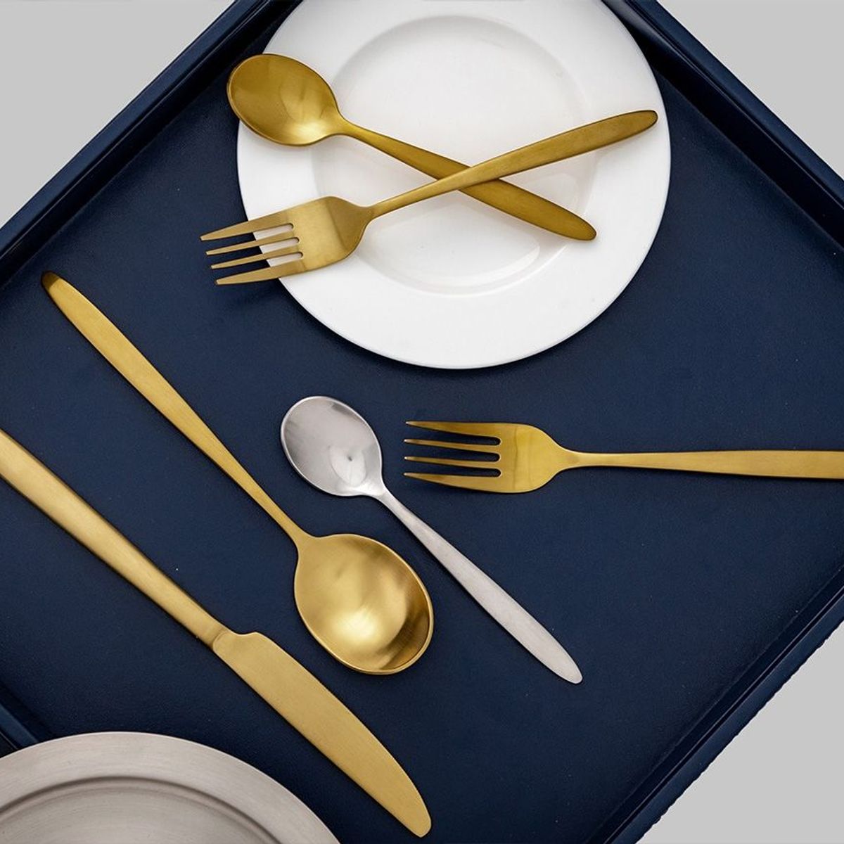 FOH - Tenedor de Cena Oliver 825 - Pack de 12 Piezas Brushed