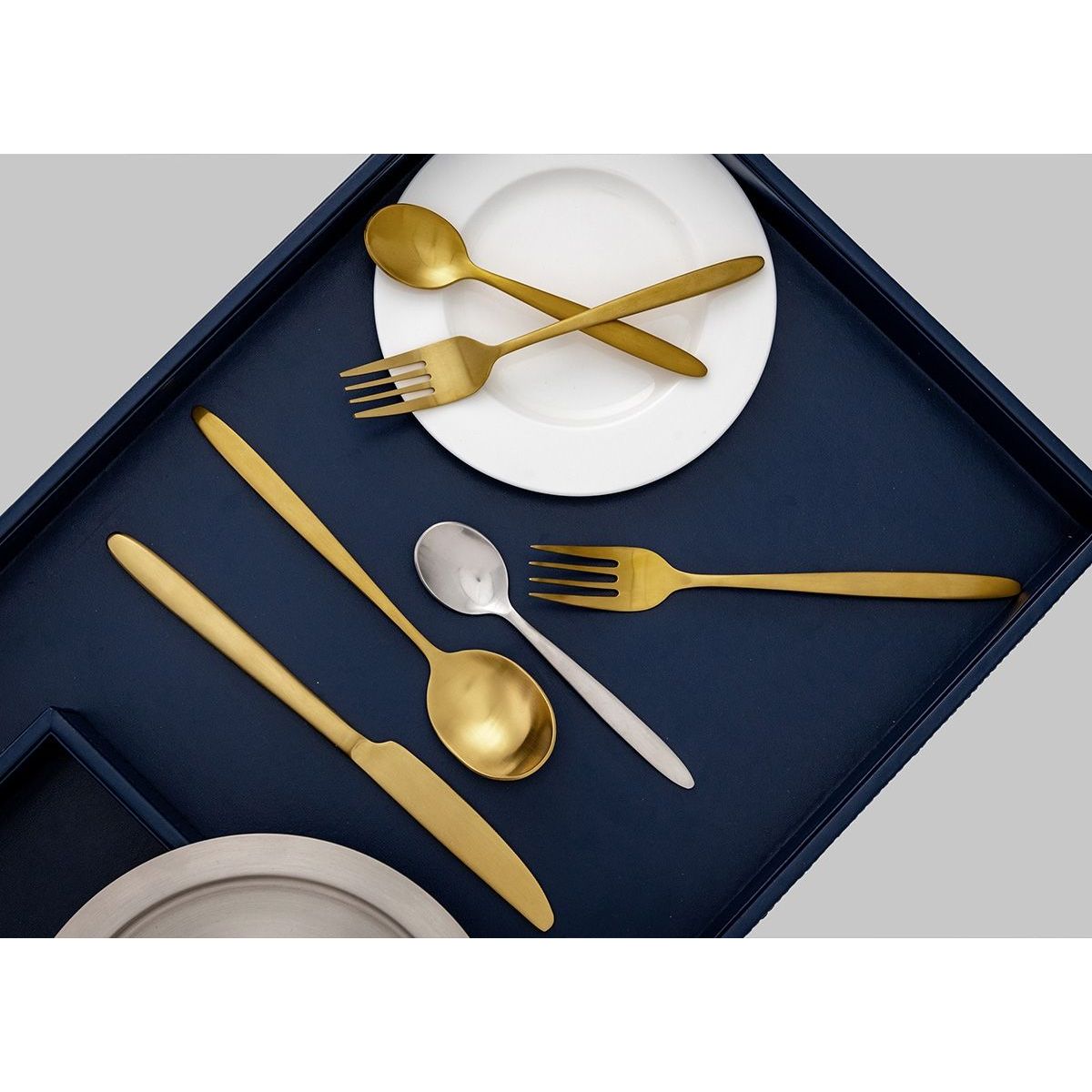 FOH - Tenedor de Cena Oliver 825 - Pack de 12 Piezas Brushed