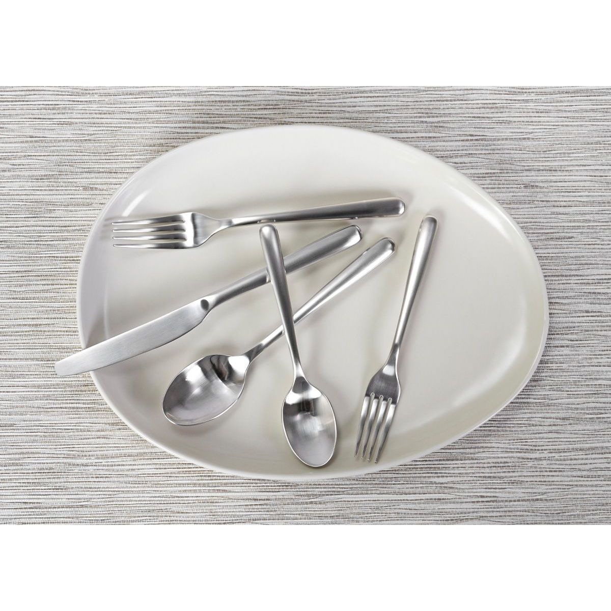 FOH - Tenedor de Cena Oliver 825 - Pack de 12 Piezas Espejo