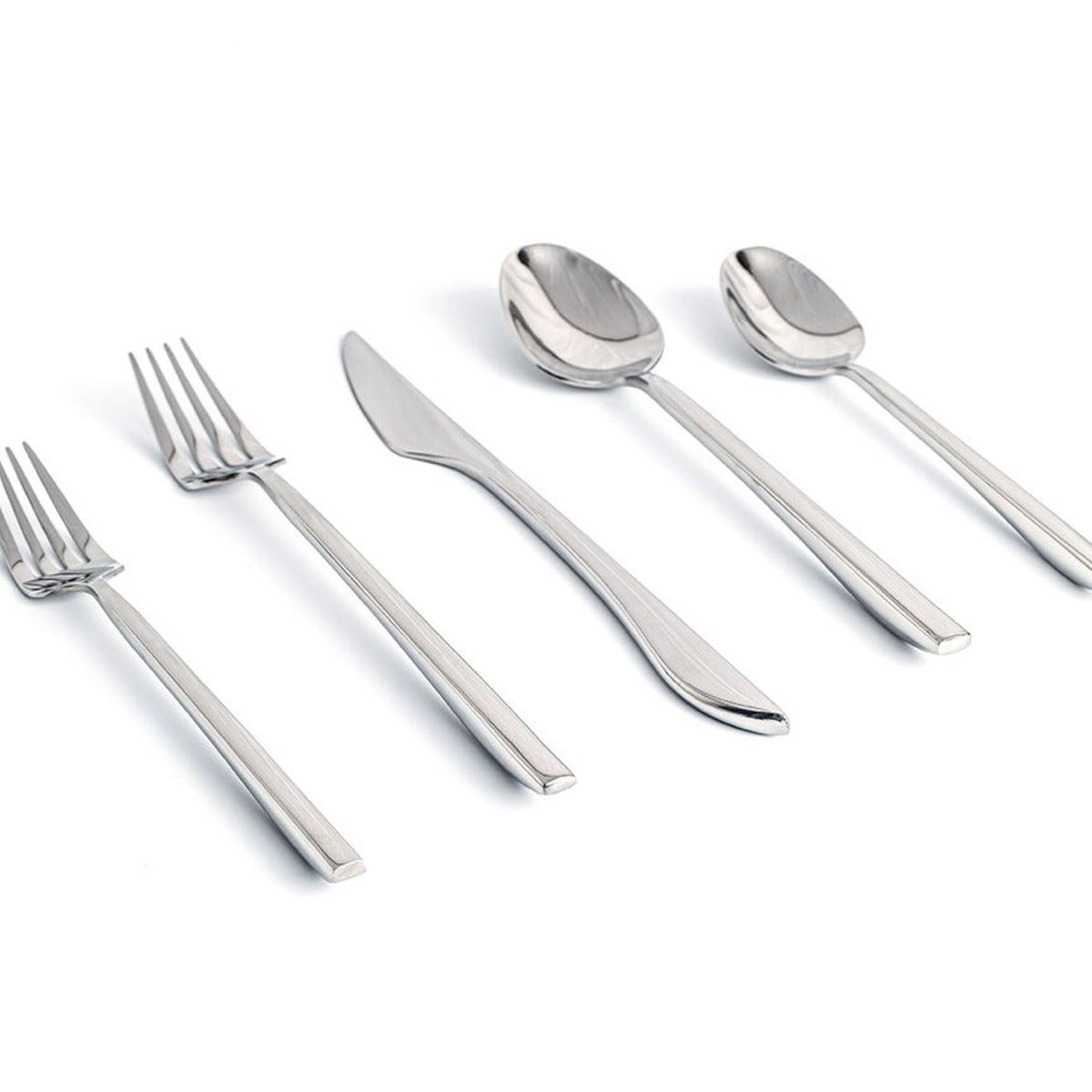 FOH - Tenedor de ensalada 725 Liam pack de 12 piezas espejo