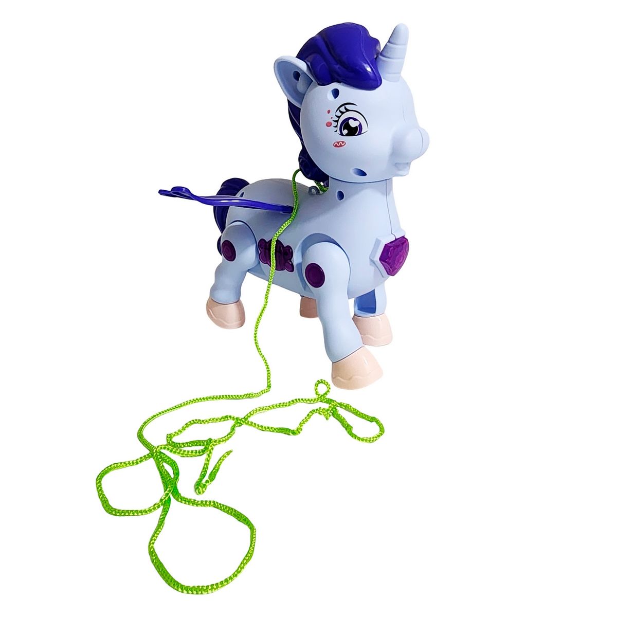 GENERICO - Unicornio Pony Robot Juguete Sonido Movimiento + Bateria