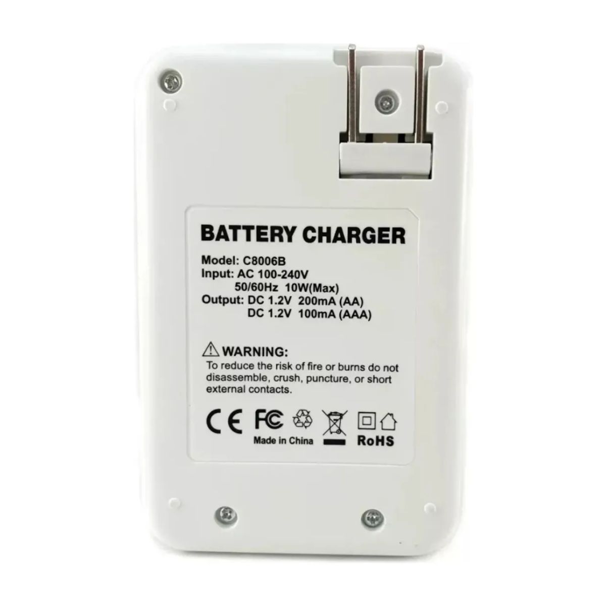 BESTON - Cargador Beston + 4 Pilas Aa/aaa Recargables 1.2v 1500mah/1100mah