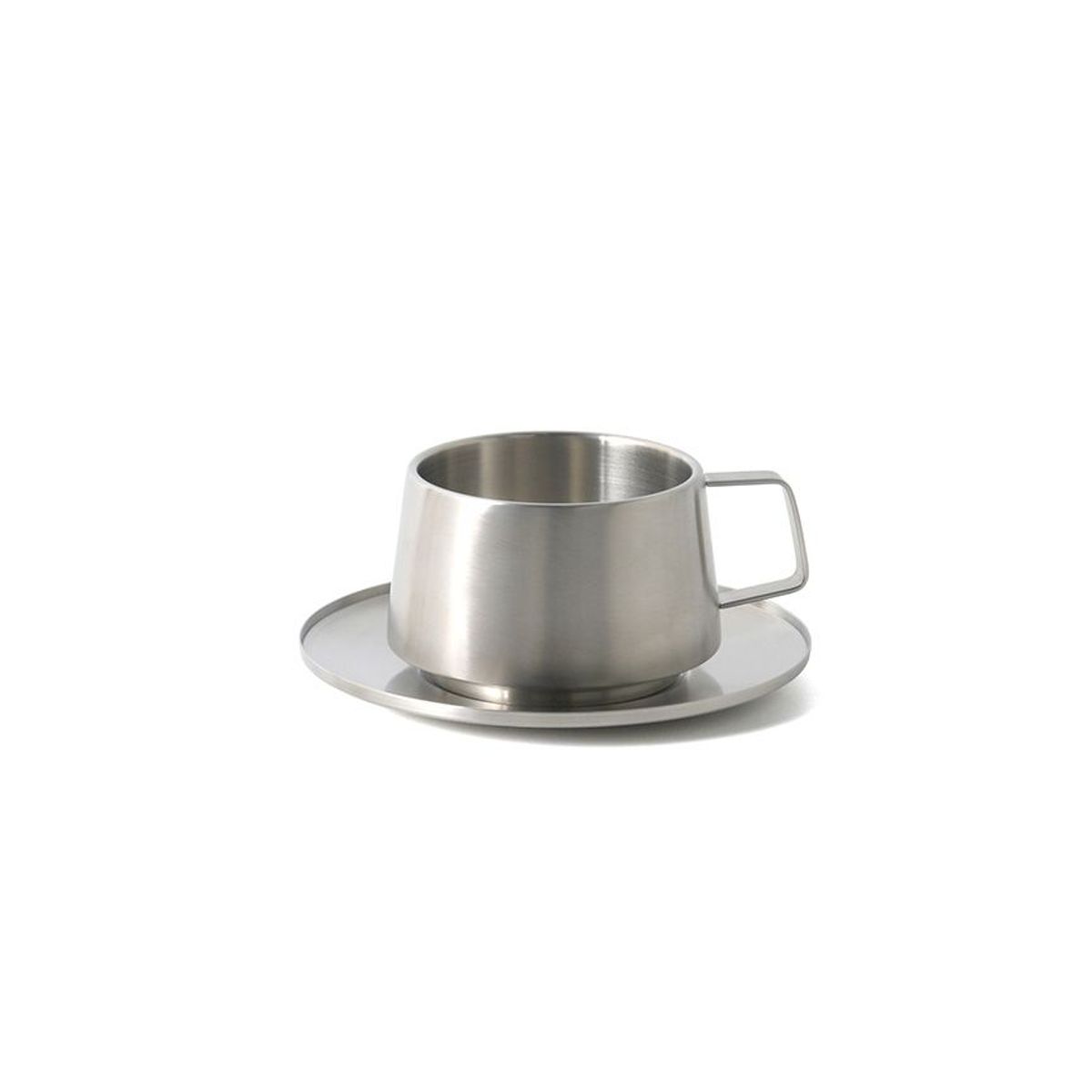 FOH - Taza Bevel™ de Acero Inoxidable 11 oz - Paquete de 12 piezas