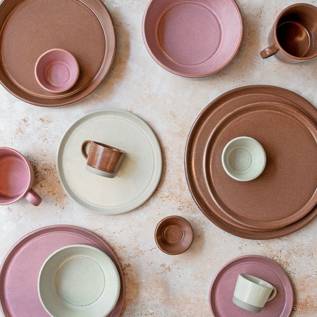 FOH - Taza Mezze™ de 12 oz - Pack de 12 unidades canela