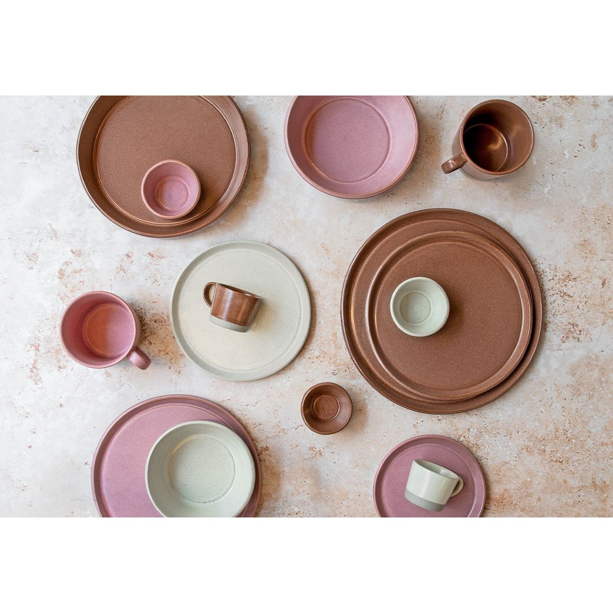 FOH - Taza Mezze™ de 12 oz - Pack de 12 unidades canela