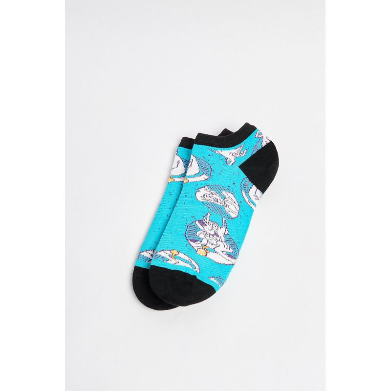 KOAJ - KOAJ Medias tobilleras con diseño Scooby Doo Warner Hombre