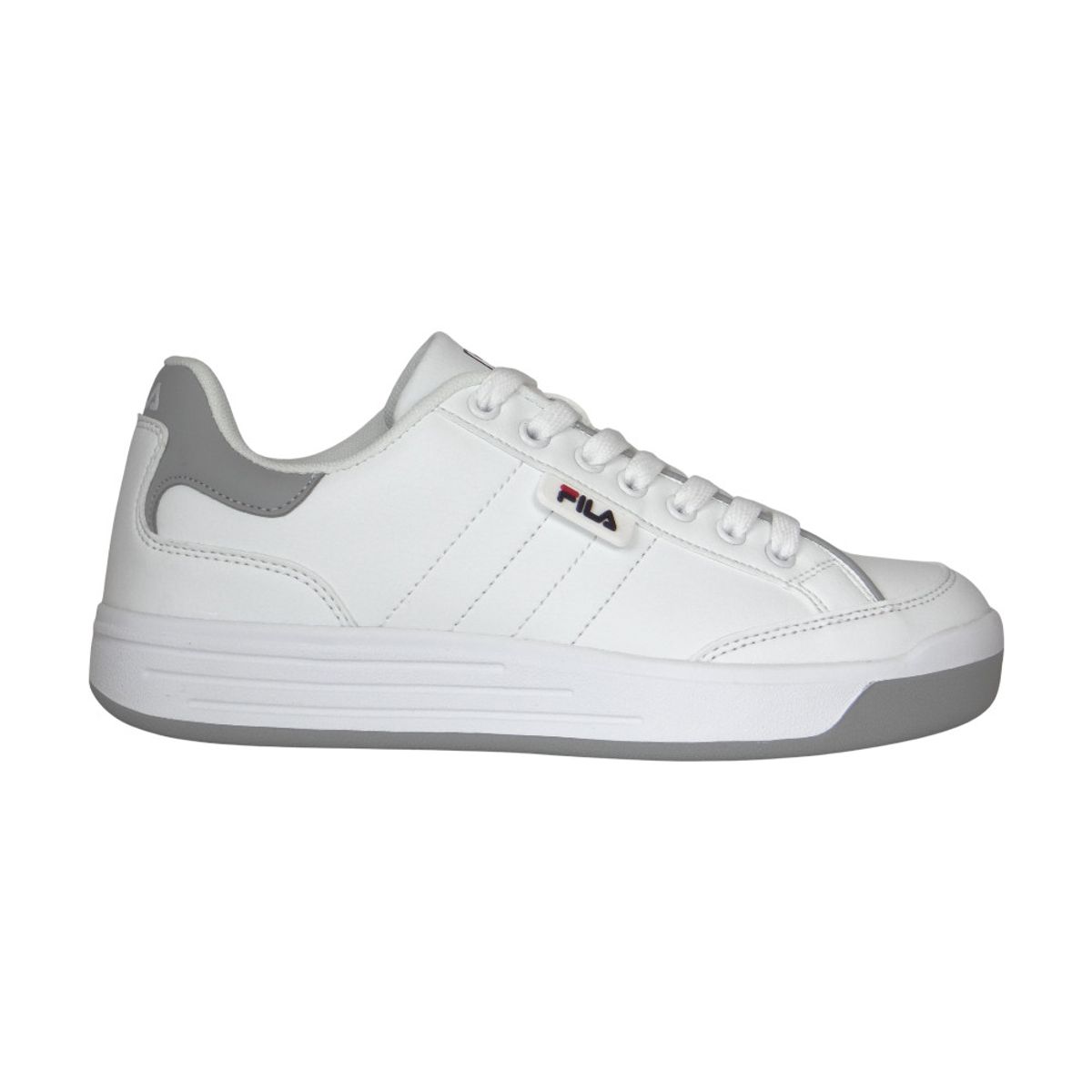 FILA - Tenis Fila Naster Hombre-Blanco/Gris