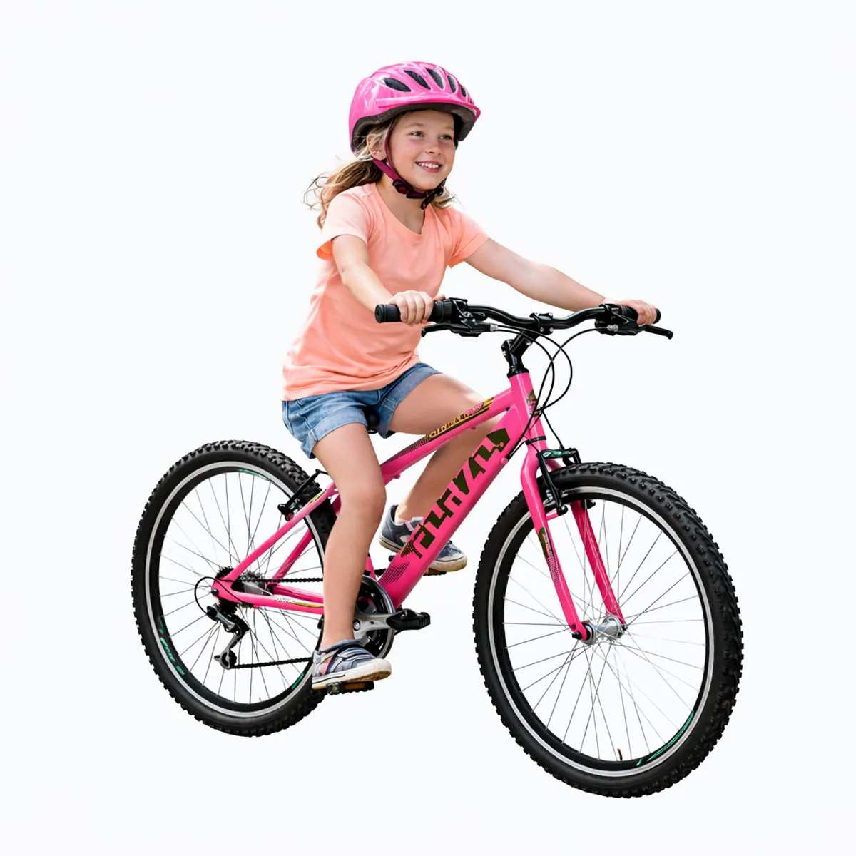 SFORZO - Bicicleta Niña Rin 24 18 Cambios Doble Pared