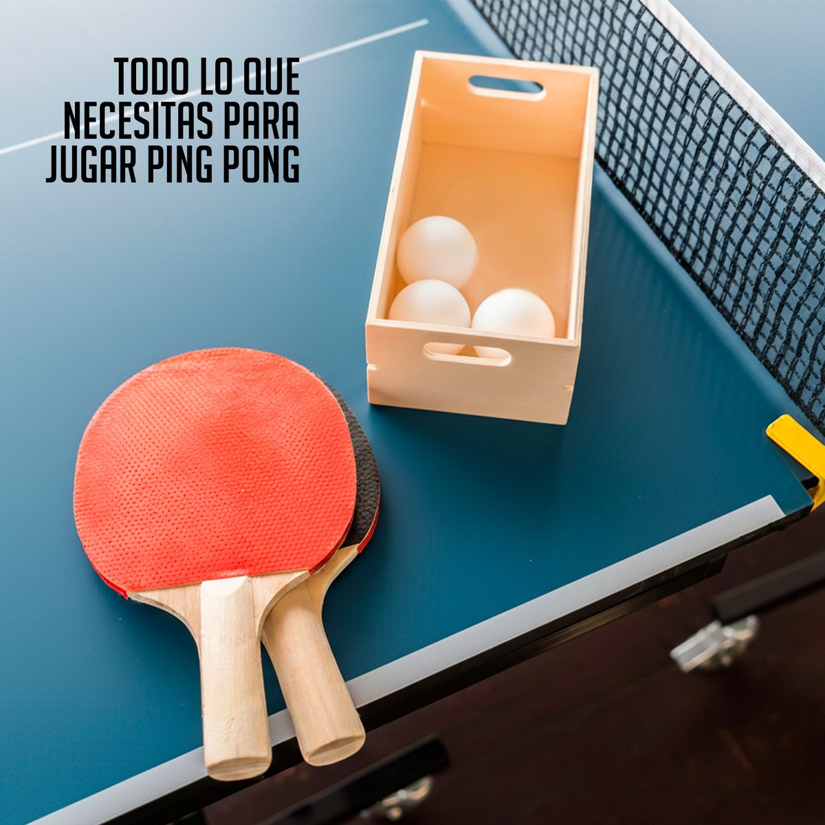 K6 - Mesa Tenis De Pong Ping Indoor Plegable Con Ruedas 15mm Kx