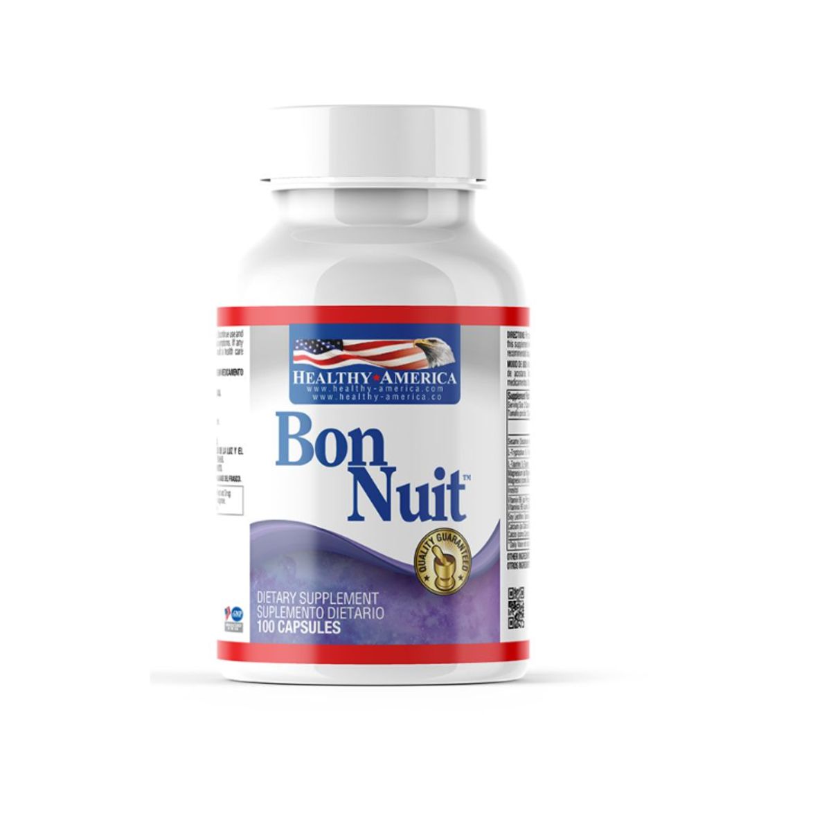 HEALTHY AMERICA - SUPLEMENTO MULTIVITAMINICO CON MINERALES X 100U BON NUIT