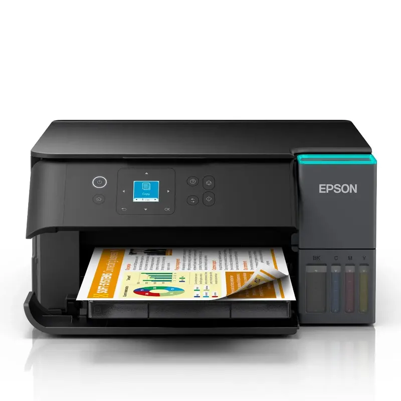 EPSON - Impresora multifuncional 3 en 1 Epson EcoTank L4360 Wifi