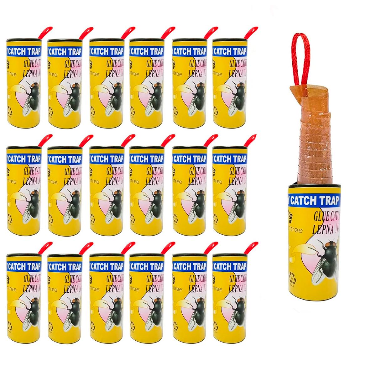 GENERICO - Trampas Adhesivas Moscas Interior Exterior Sin Químicos F888