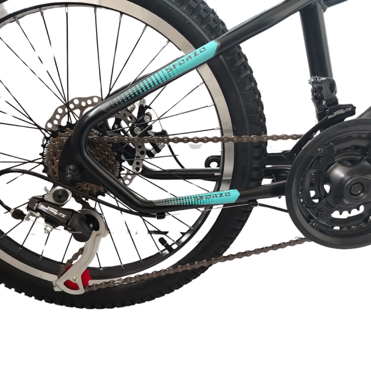 SFORZO - Bicicleta MTB Rin 20 F.Disco Shimano 21