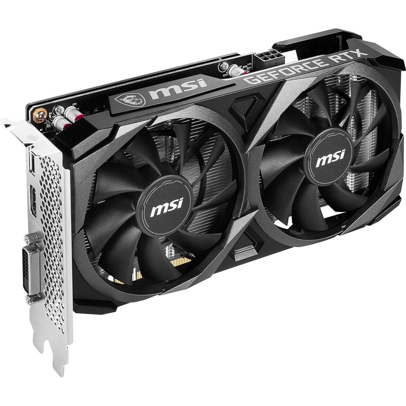 MSI - Tarjeta de vídeo msi geforce rtx 3050 ventus 2x oc 8gb