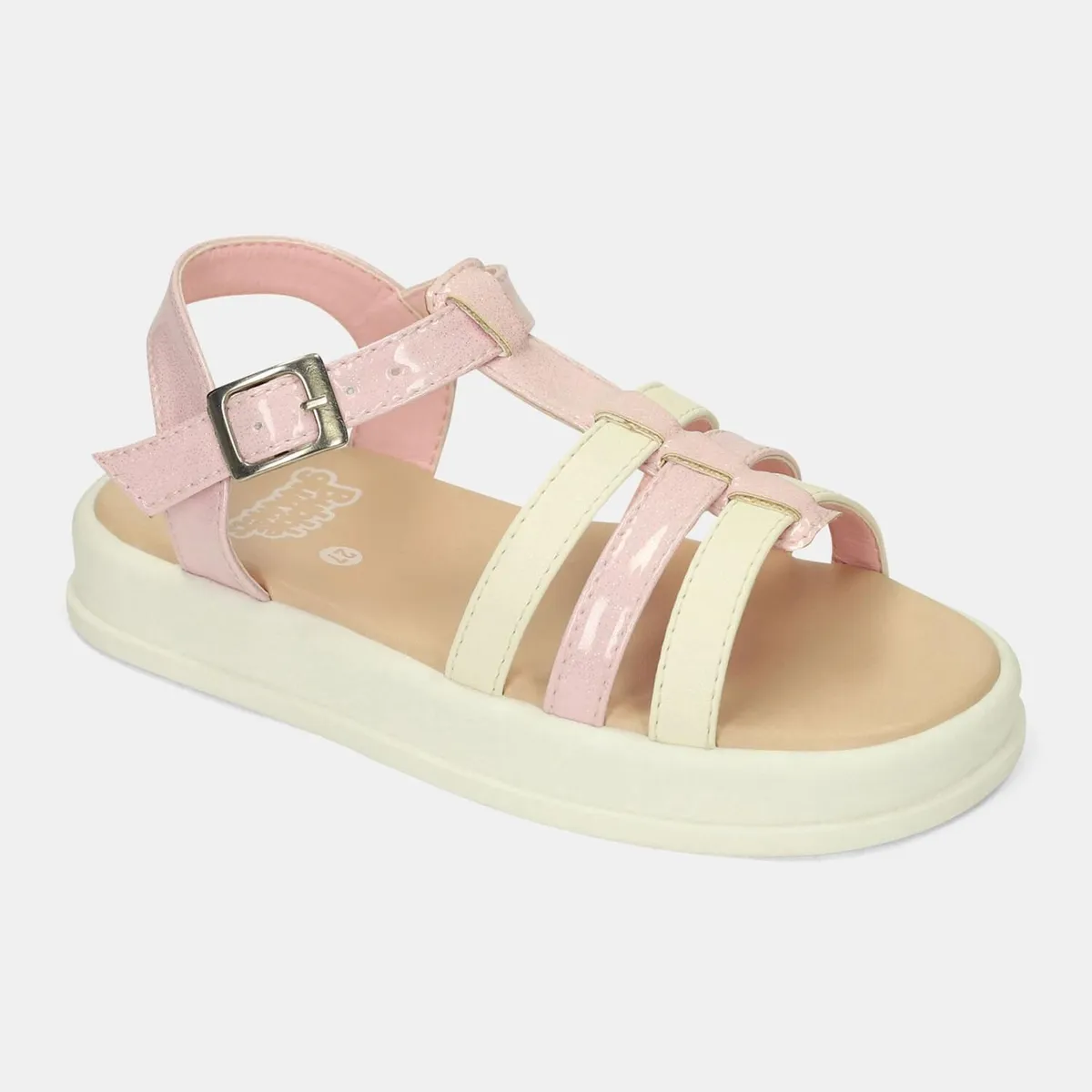 BUBBLE GUMMERS - Sandalia Para Niña Bubblegummers Blanco