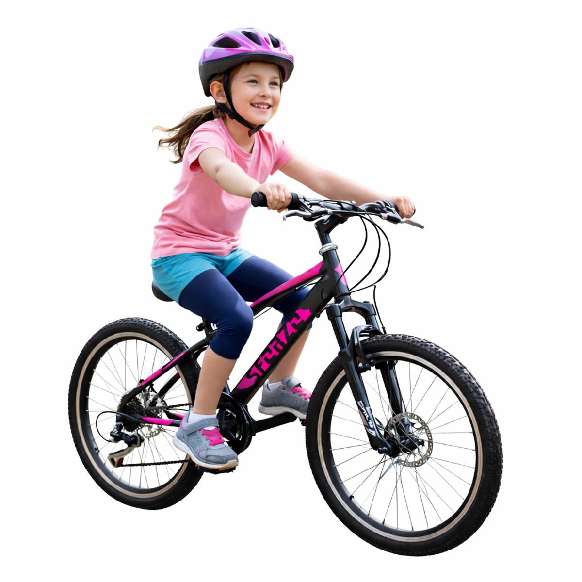 SFORZO - Bicicleta MTB Rin 24 F.Disco Shimano 21