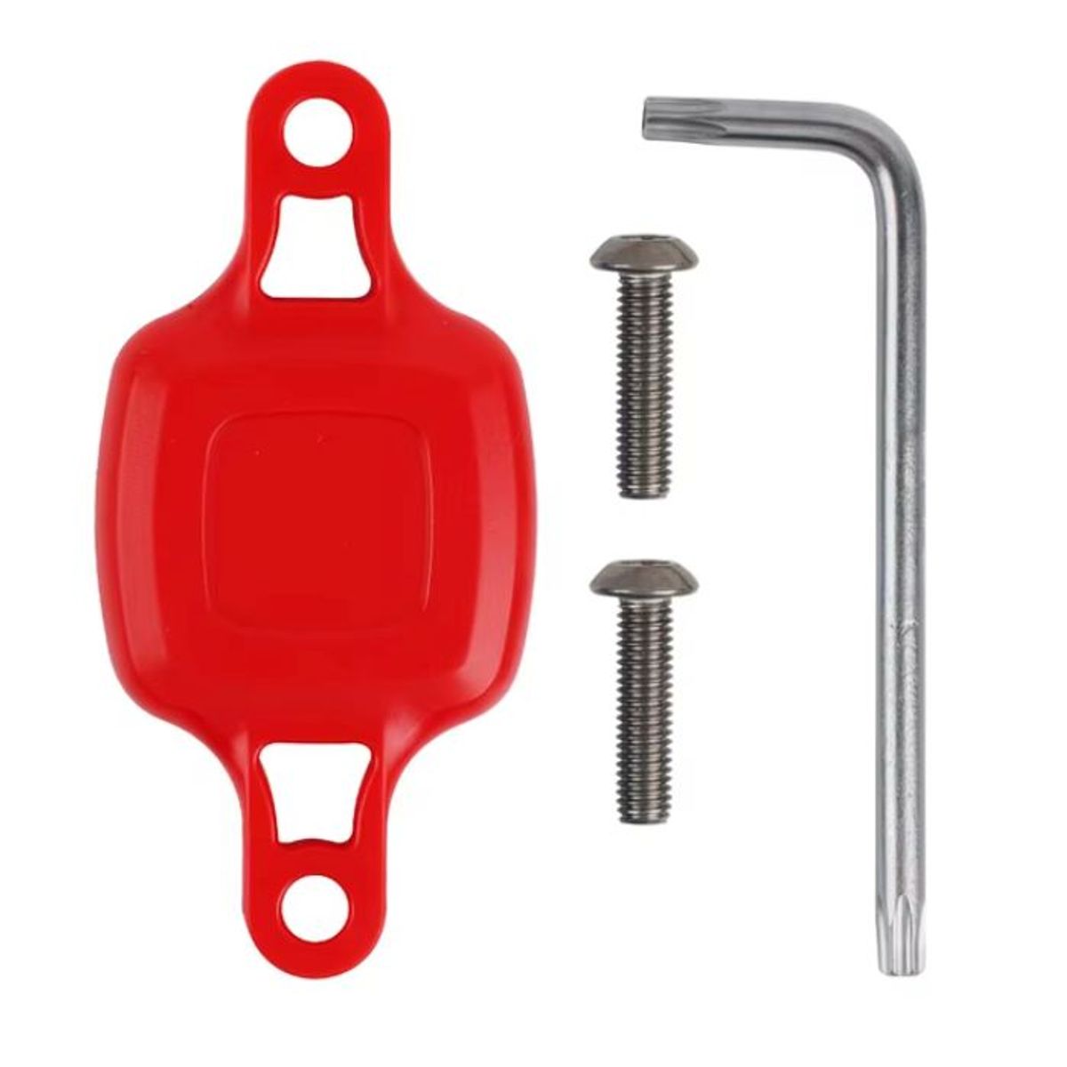 GENERICO - Forro Para Airtag Antipérdida Bicicleta Localizador Soporte Rojo