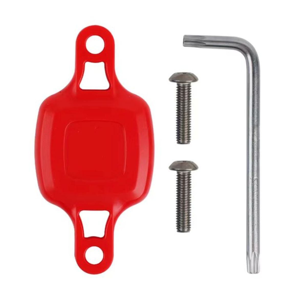 GENERICO - Forro Para Airtag Antipérdida Bicicleta Localizador Soporte Rojo