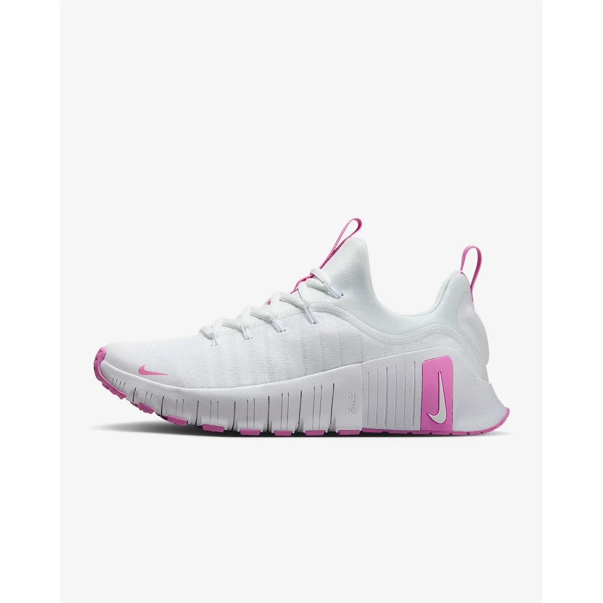 NIKE - Tenis Nike Mujer Free Metcon 6 Blanco Rosa FJ7126-109 Training