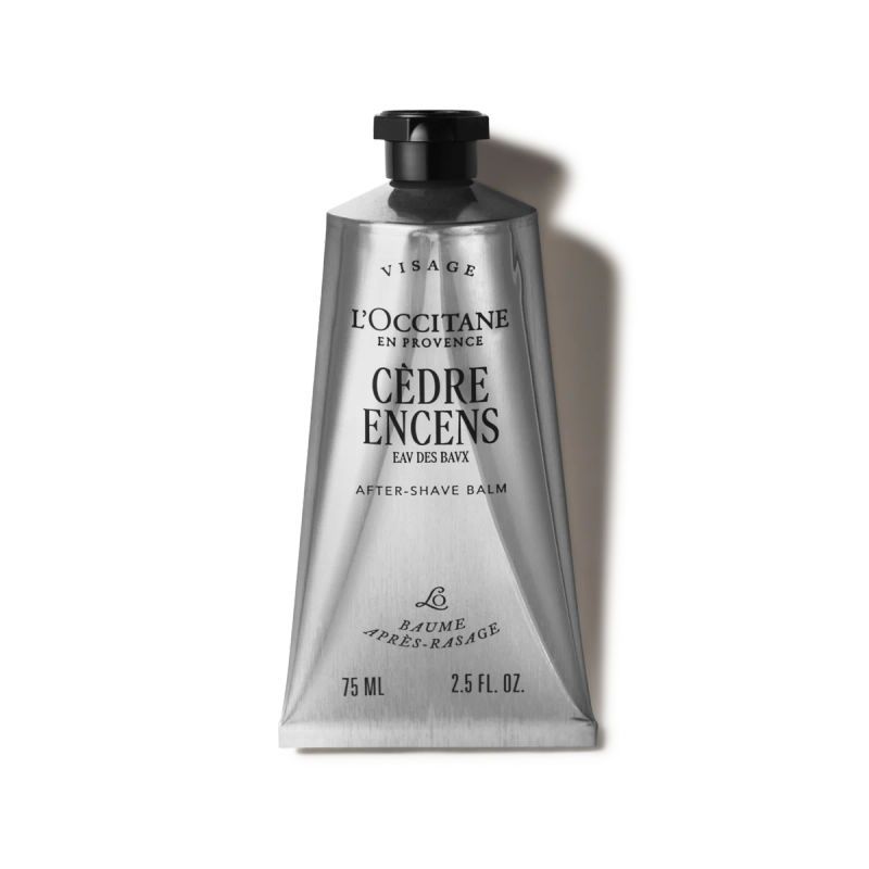LOCCITANE - Bálsamo After-Shave Cèdre Encens Antes Eau des Baux 75ml