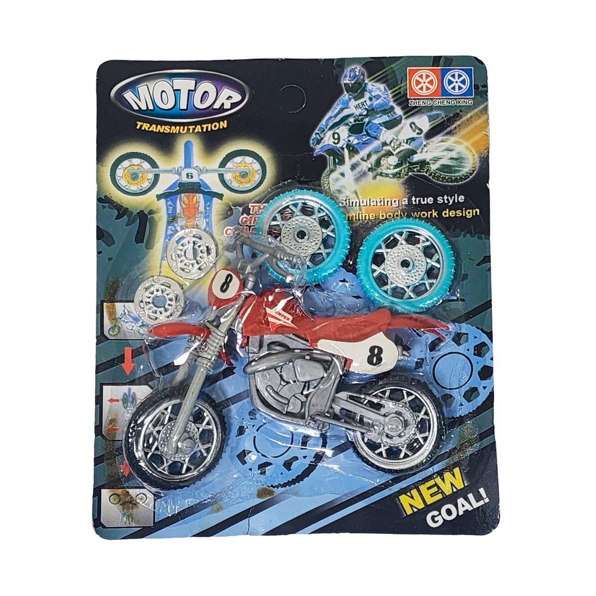 GENERICO - Moto Motocicleta Speed Personalizable Juguete Niños