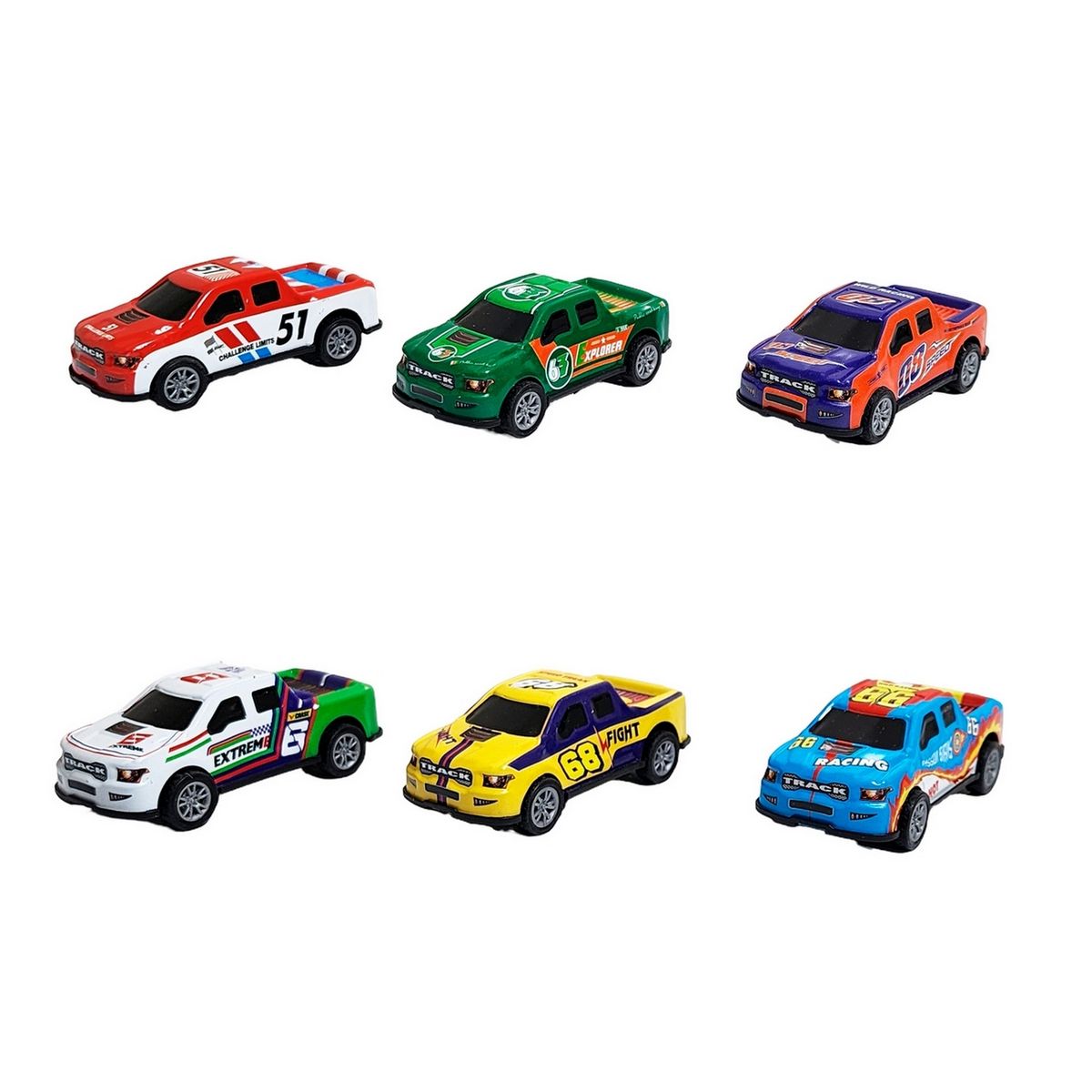 GENERICO - Carro Camioneta Fuerza Publica Emergencia Deportivo X 6 Unid