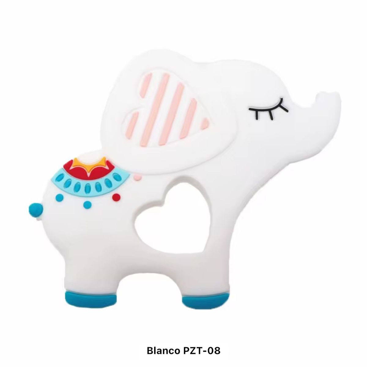 GENERICO - Mordedor Rascaencías Didáctico Para Bebé Elefante