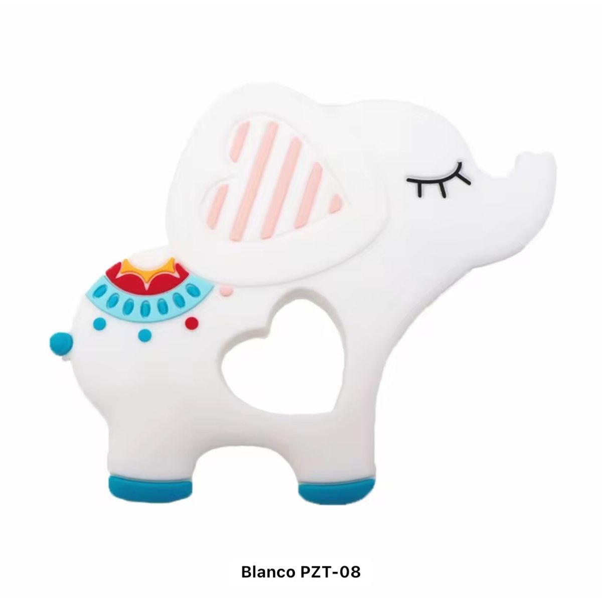 GENERICO - Mordedor Rascaencías Didáctico Para Bebé Elefante