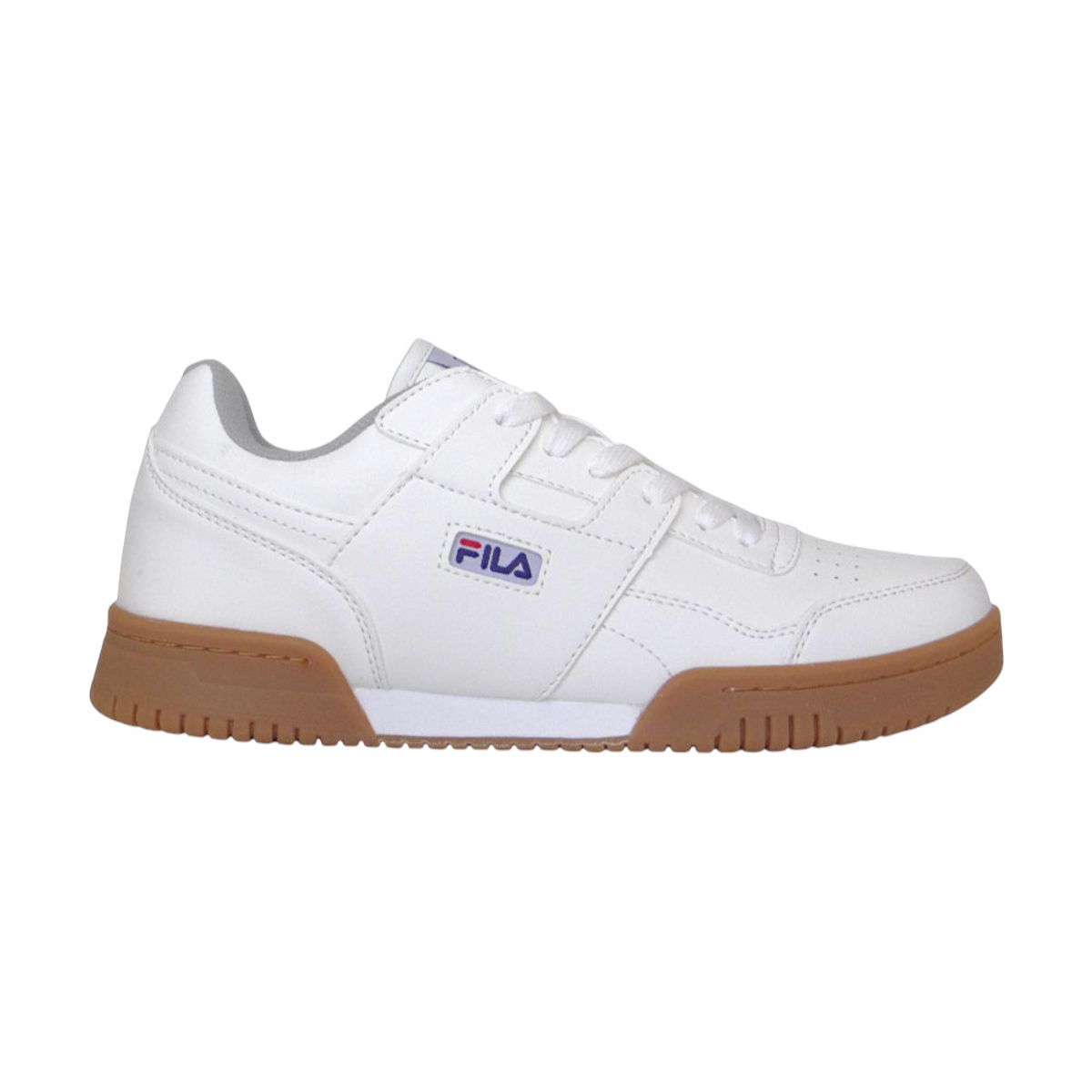 FILA - Tenis Fila Lifetime Hombre-Blanco/Café