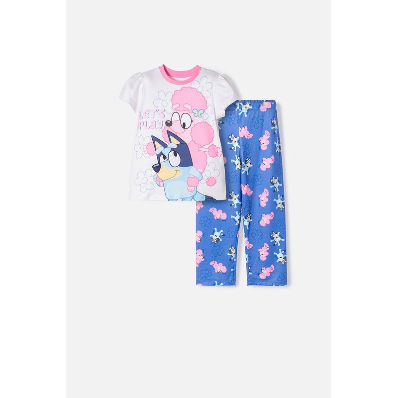 BLUEY - Pijama Bluey de pantalón largo para niña