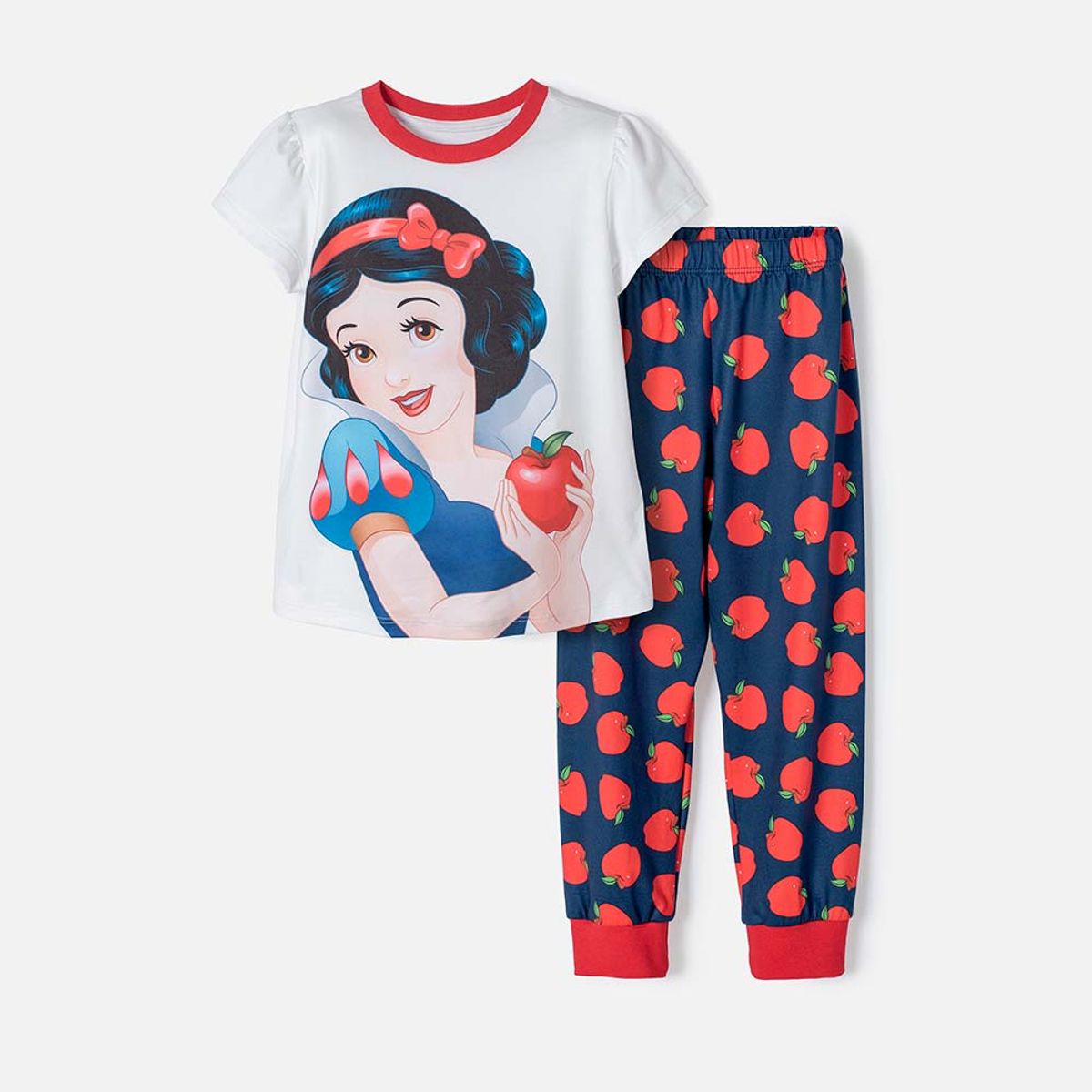 DISNEY - Pijama Blancanieves de pantalón largo para niña