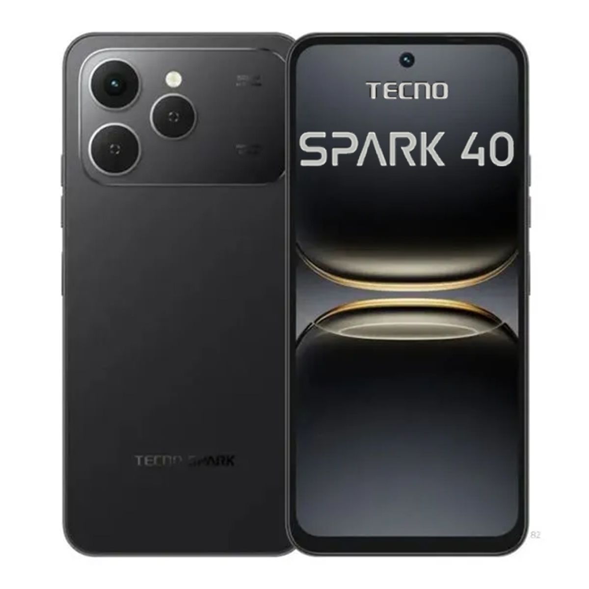 TECNO MOBILE - Celular Tecno Spark 40 256GB 4GB RAM Negro