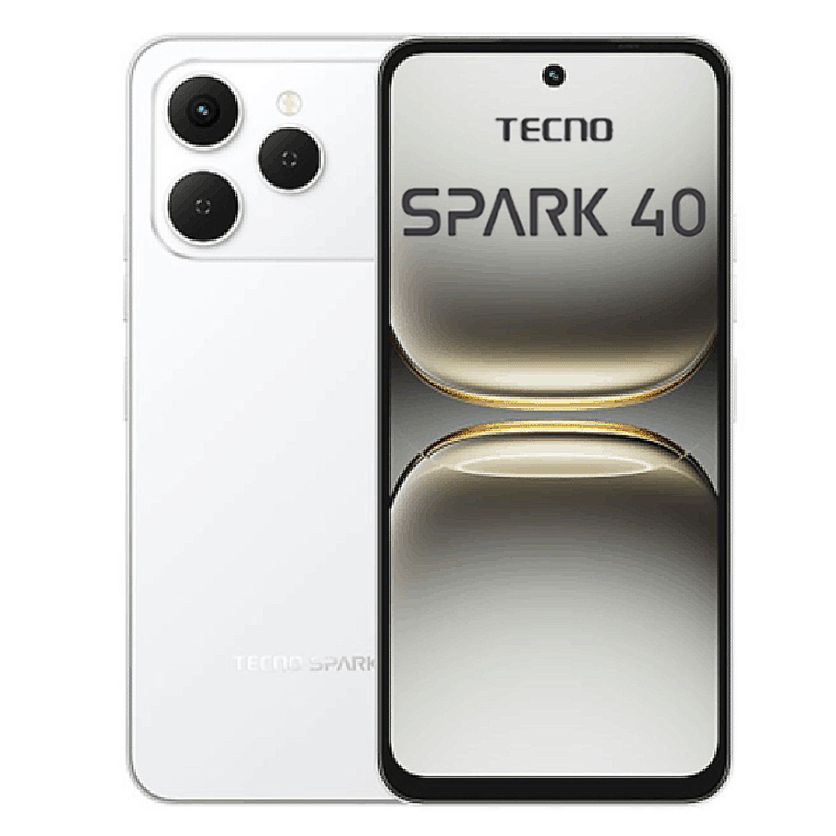 TECNO MOBILE - Celular Tecno Spark 40 256GB 4GB RAM Blanco