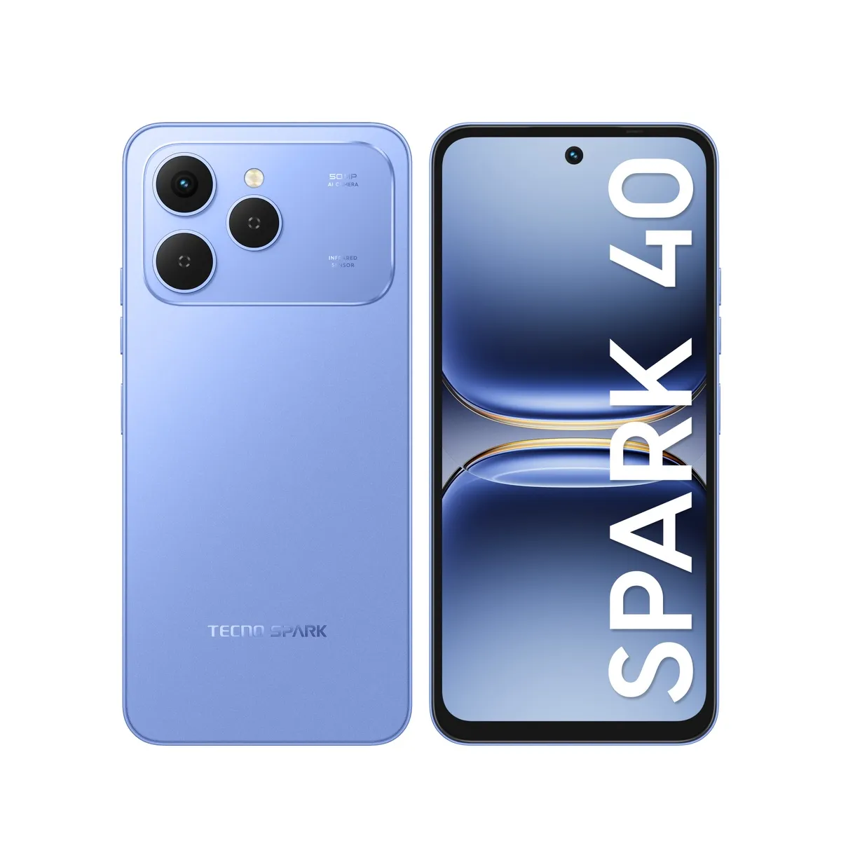 TECNO MOBILE - Celular Tecno Spark 40 256GB 4GB RAM Azul