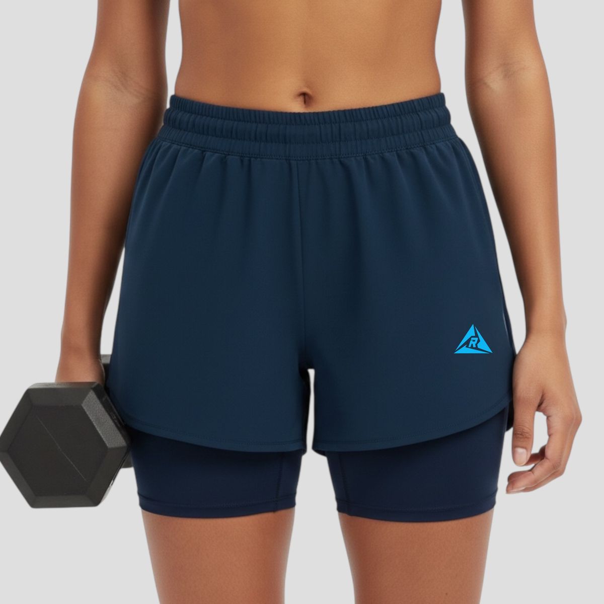 RIPPLE FT - Pantalonetas con Licra Corta Mujer GYM Original RIPPLE
