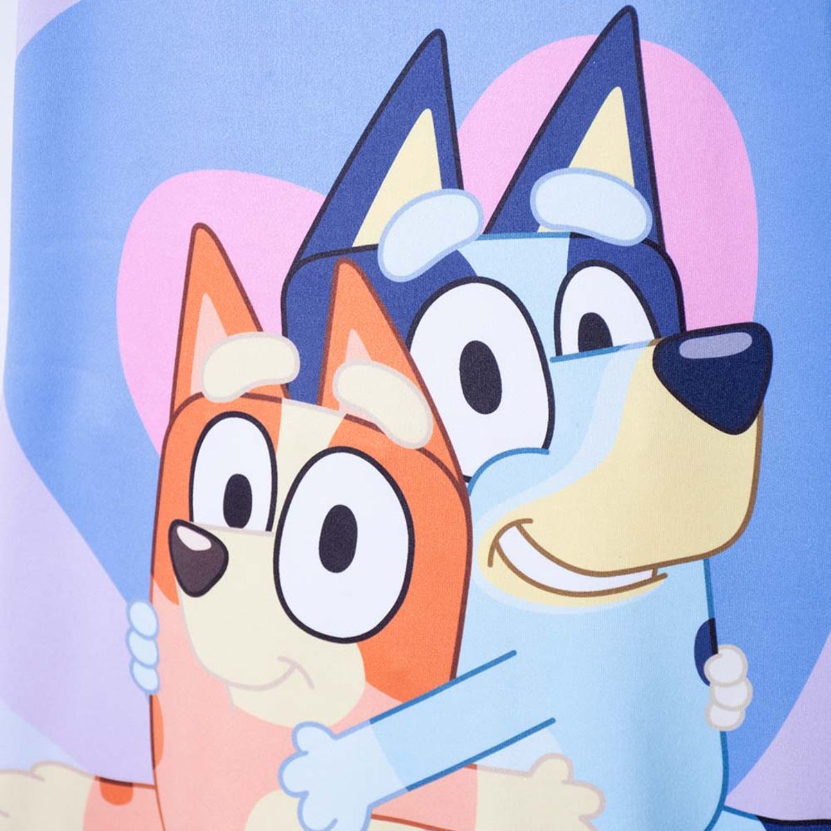 BLUEY - Pijama de Bluey azul tipo batola para niña 2T a 6T