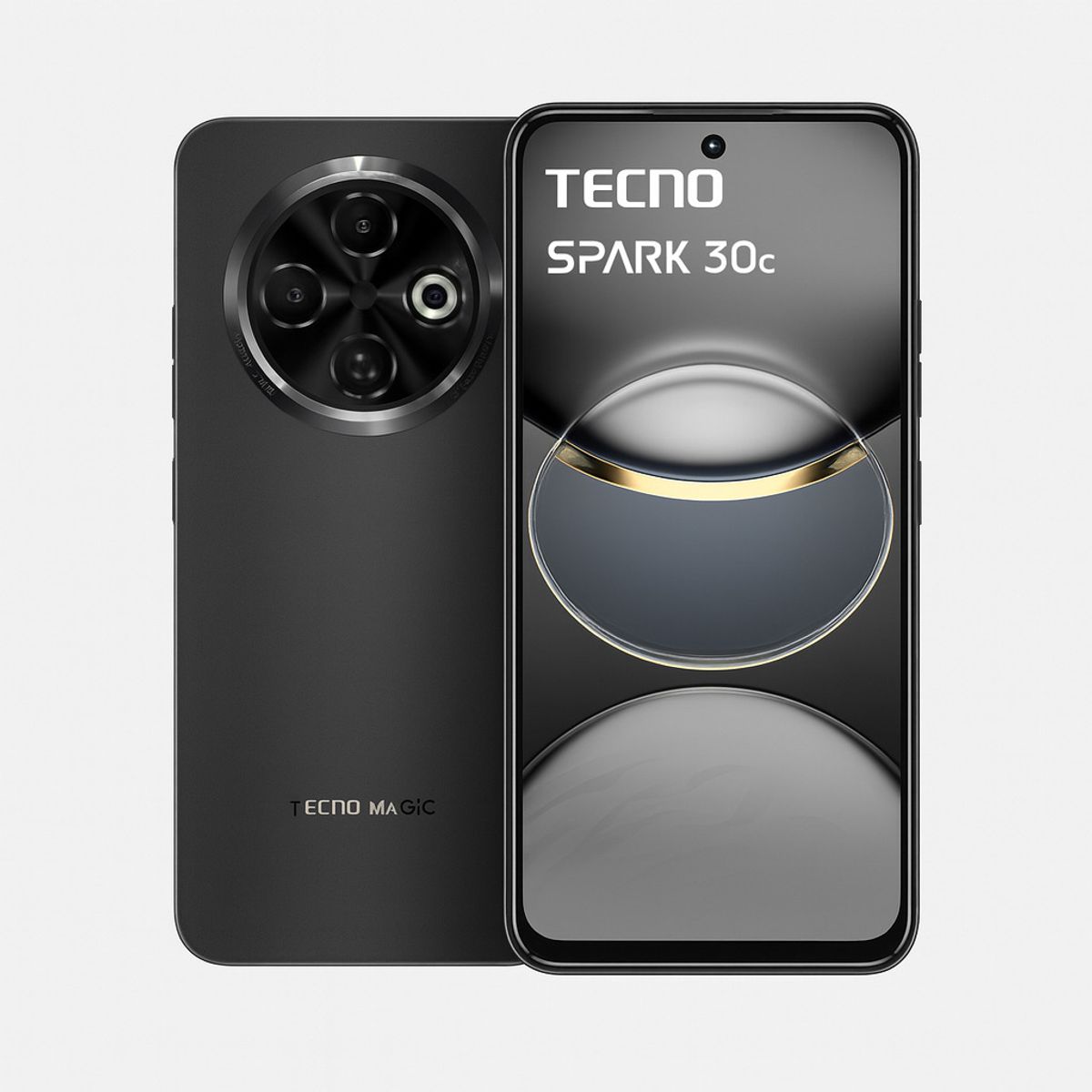 TECNO MOBILE - Celular Tecno Spark 30C 256GB 8GB Negro