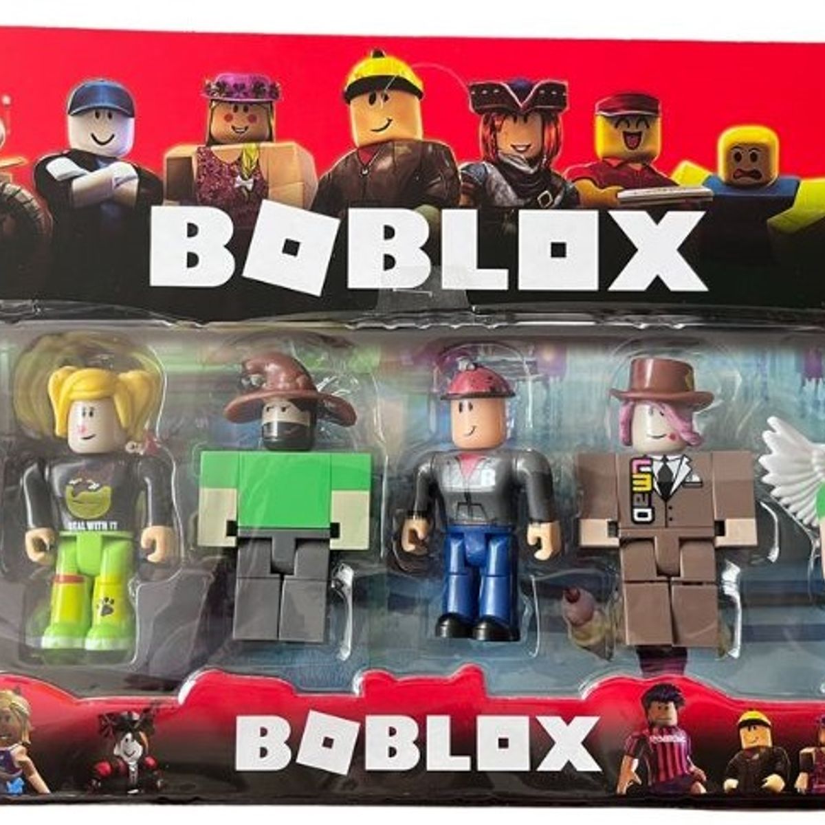 GENERICO - Muñecos Set Blíster Juguetes roblox x6 personajes