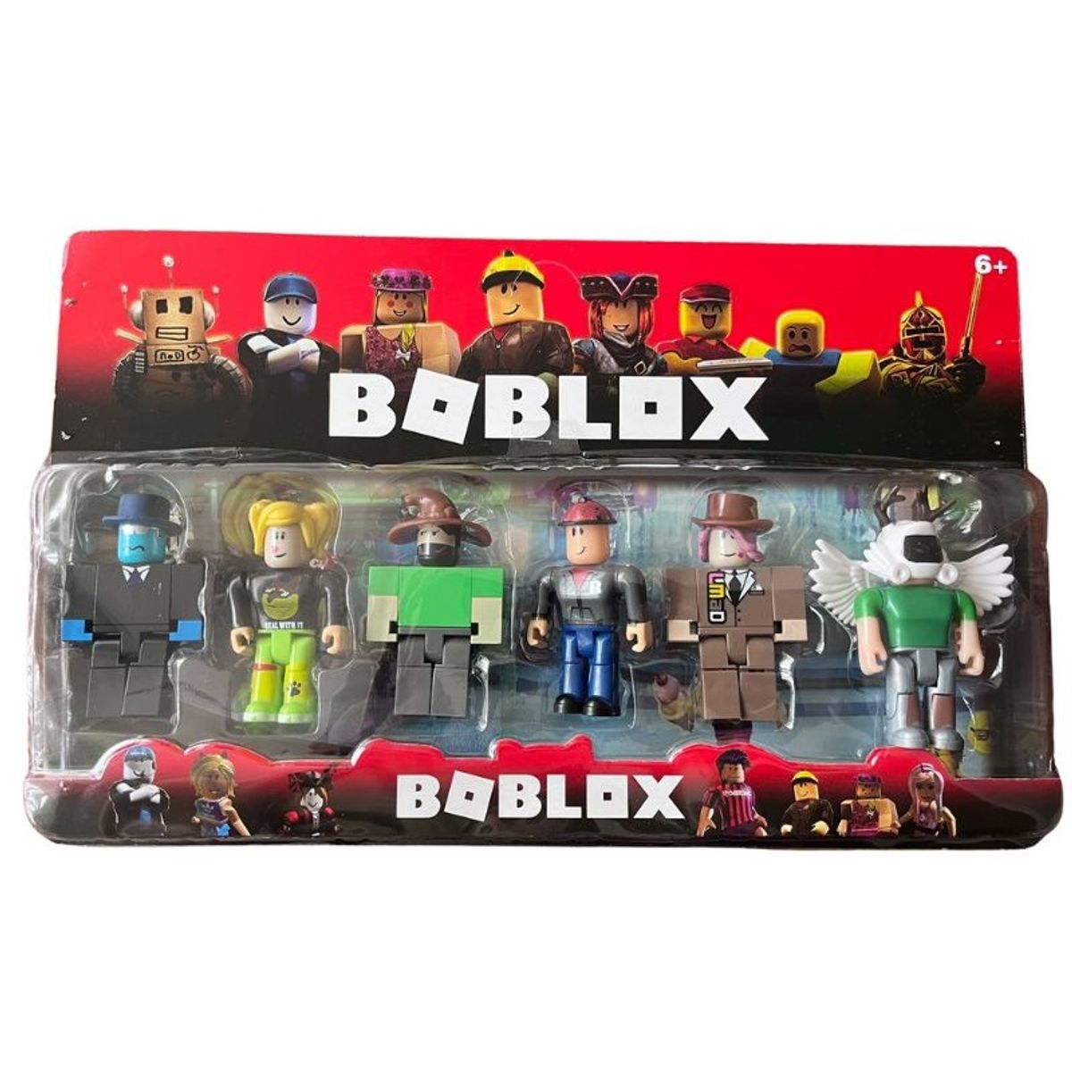GENERICO - Muñecos Set Blíster Juguetes roblox x6 personajes