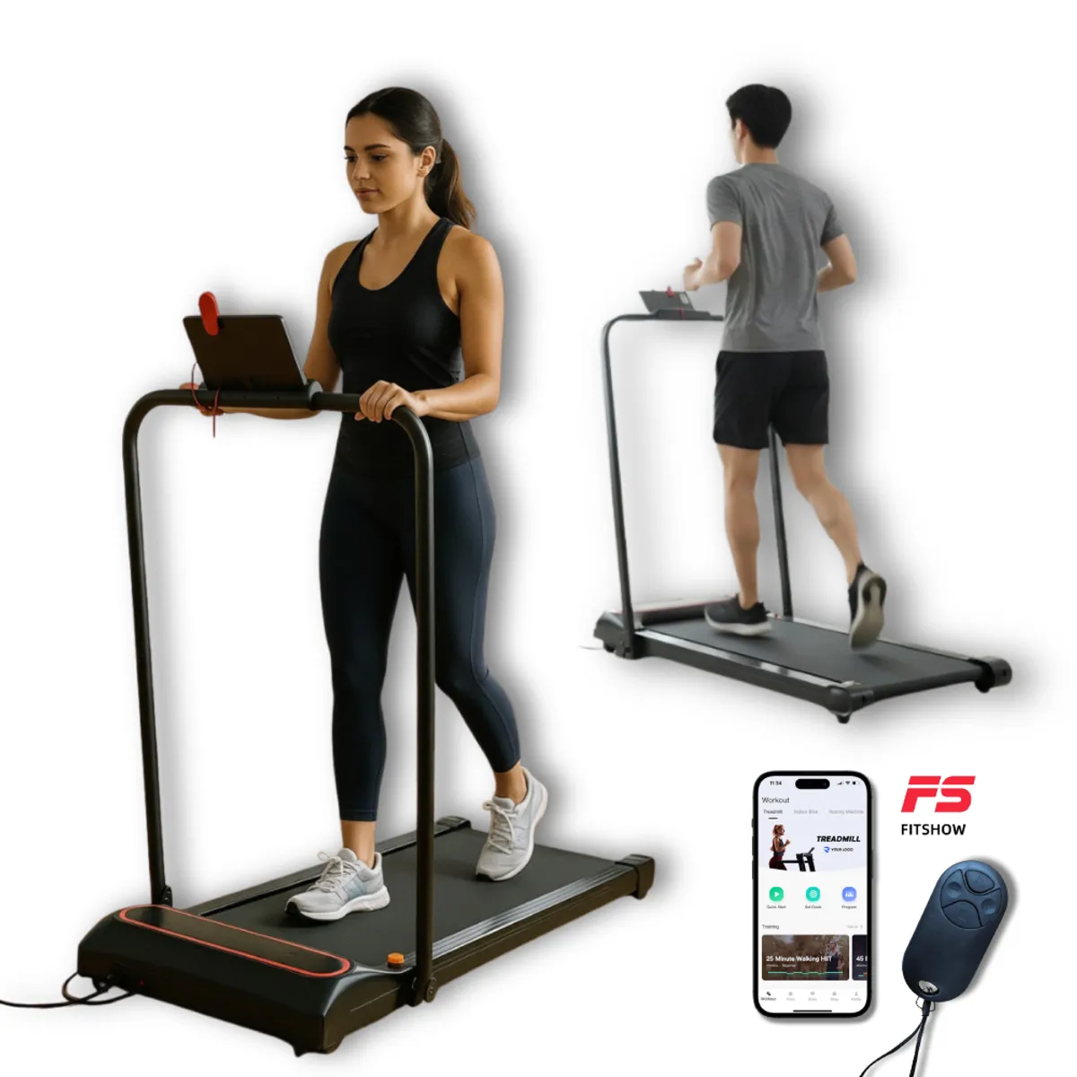 TV NOVEDADES - Banda caminadora eléctrica - EZ SILVER COMPACT - TVNOVEDADESTV