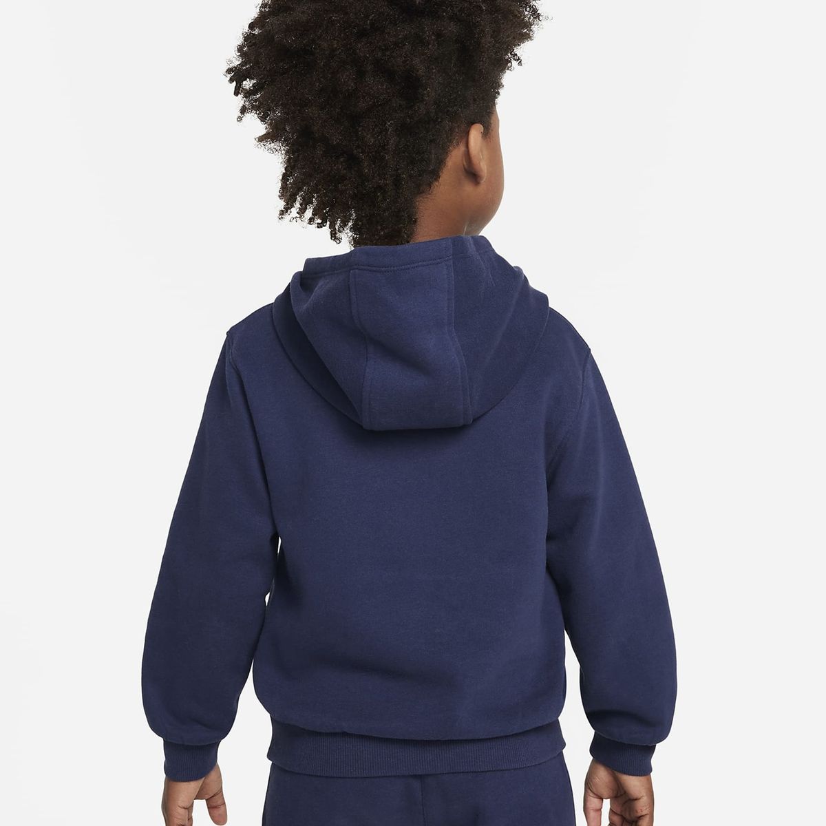 NIKE - Buzo Hoodie Nike Niño NSW Club Fleece LBR PO 86L088-U90 Azul Casual