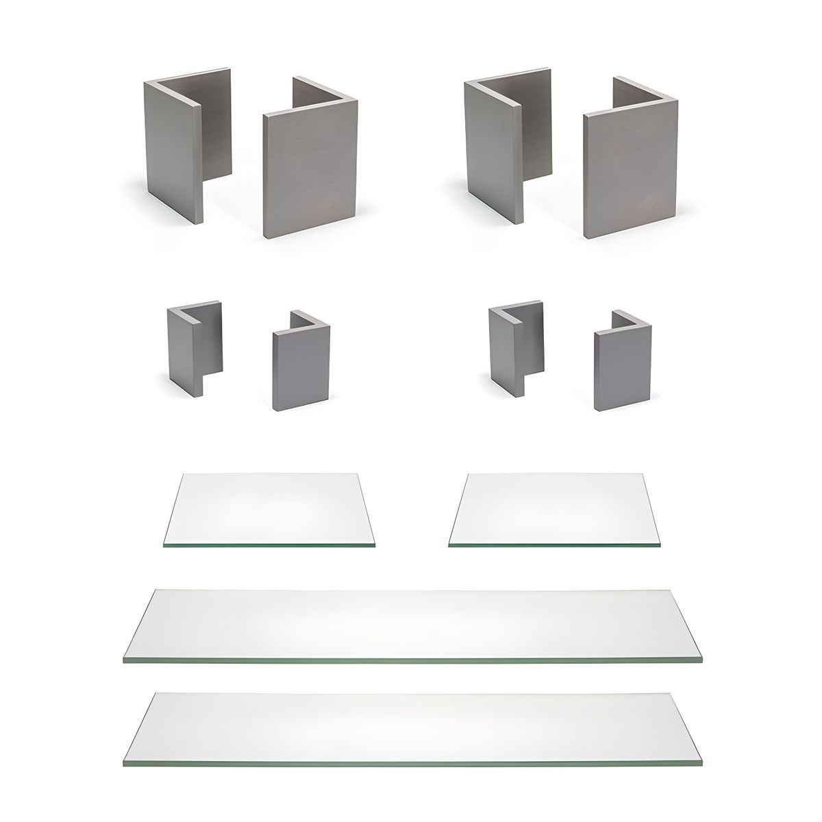 FOH - Esenciales Buffet - Bamboo - Cristal Transparente - Pack x 1