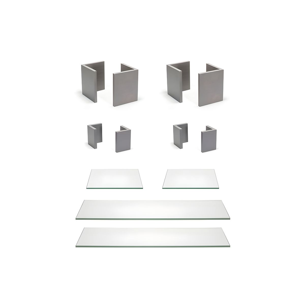 FOH - Esenciales Buffet - Bamboo - Cristal Transparente - Pack x 1