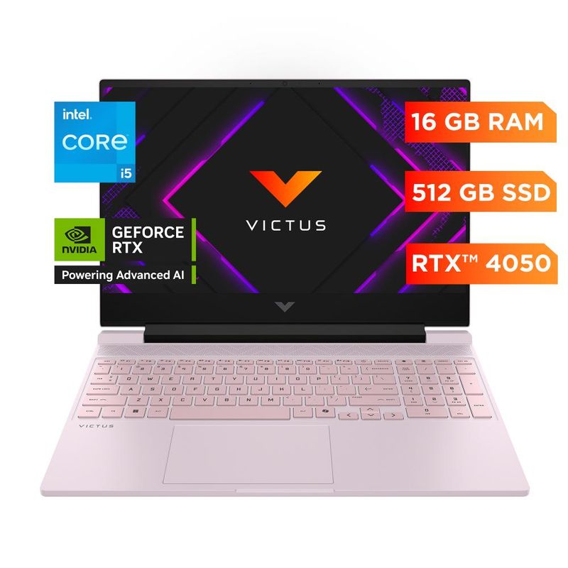 HP - Portátil Hp Victus Gaming 15-fa2010la Intel Core I5 Rtx 4050 16gb Ram 512gb 15.6" Windows 11